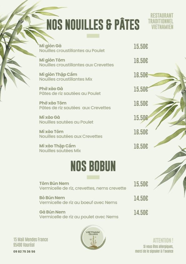 Vietnam Quan - Menu Image 2