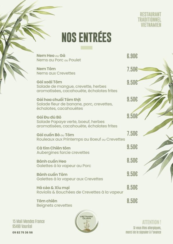 Vietnam Quan - Menu Image 3